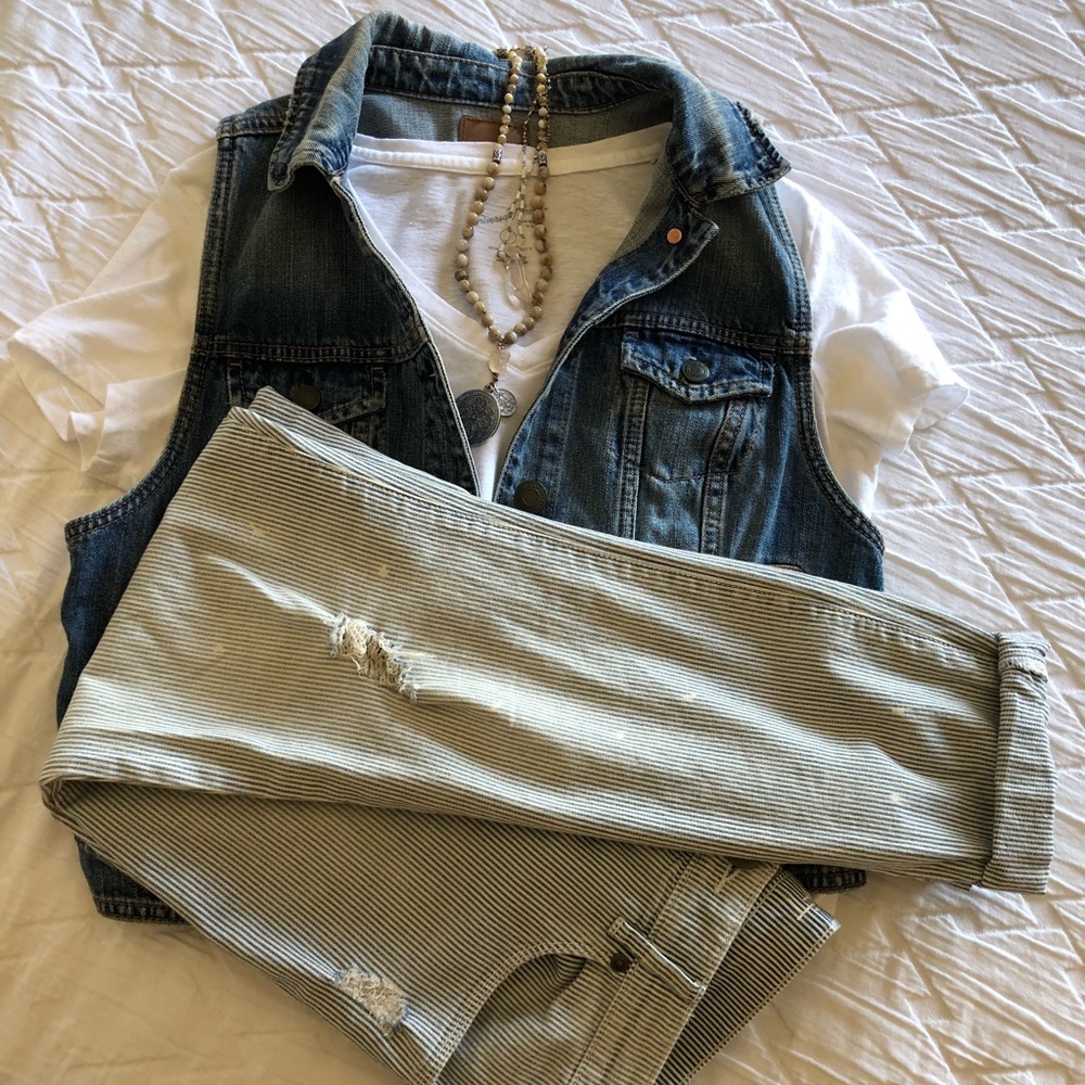 Loft relaxed skinny jeans